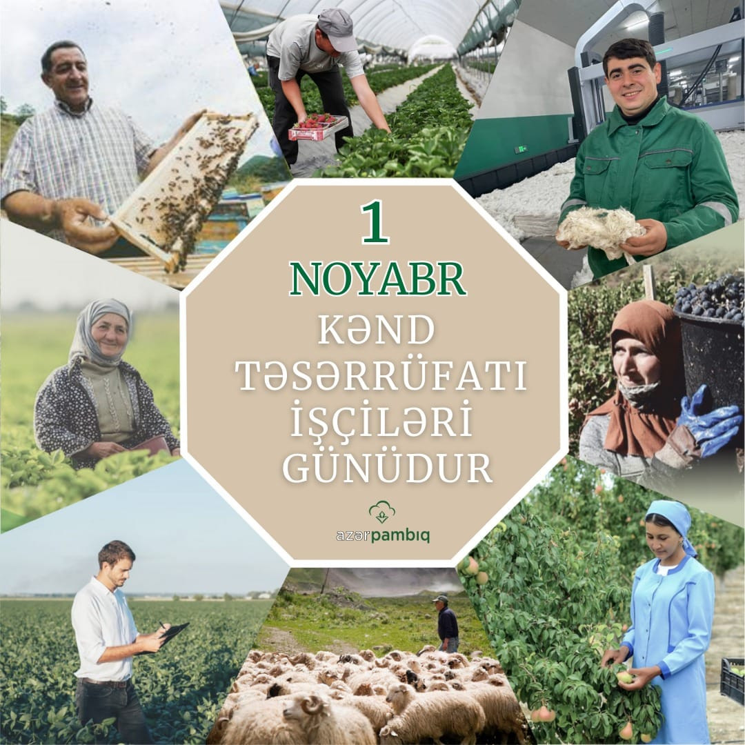 1 Noyabr Kənd Təsərrüfatı İşçiləri Günü